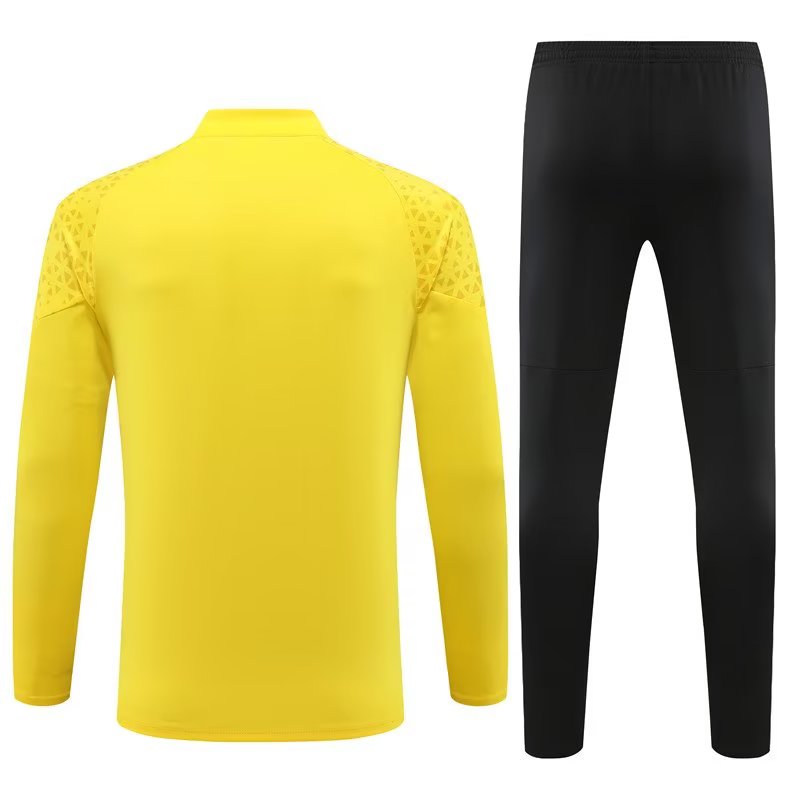 Dortmund Long Sleeve Tracksuit Yellow/Black 2023-24