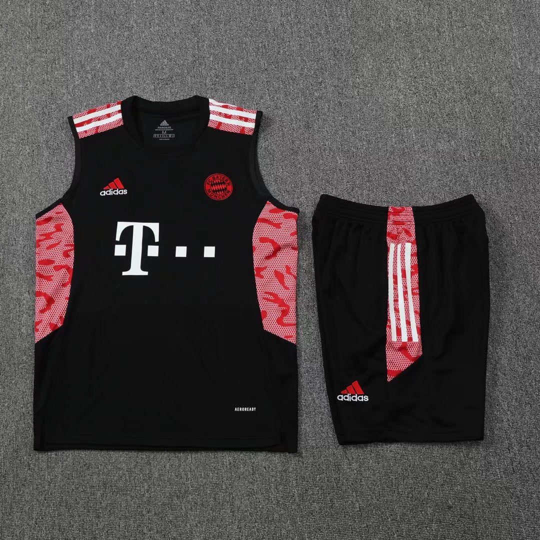 Bayern Munich Vest Set Black/Red 2022-23