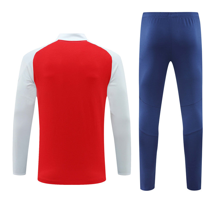 Arsenal Long Sleeve Tracksuit Red/White/Navy 2024-25