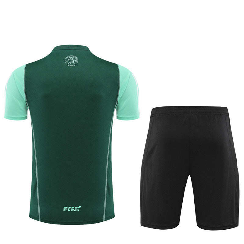 Algeria Short Sleeve Set Green/Black 2023-24