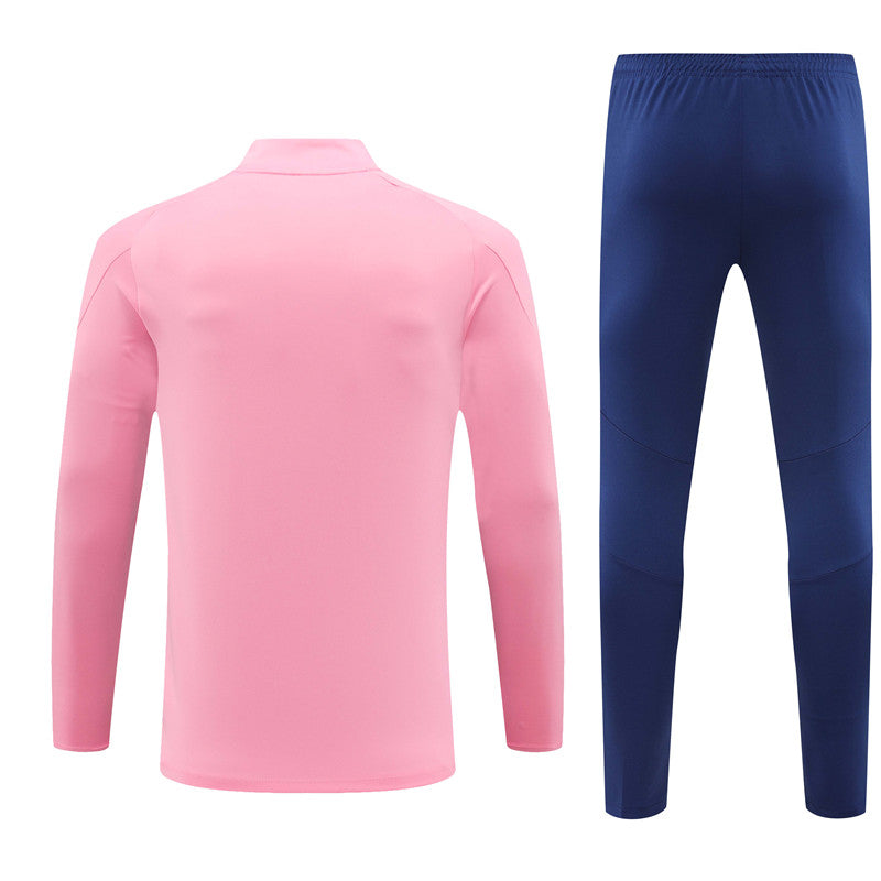 Arsenal Long Sleeve Tracksuit Pink/Navy 2024-25