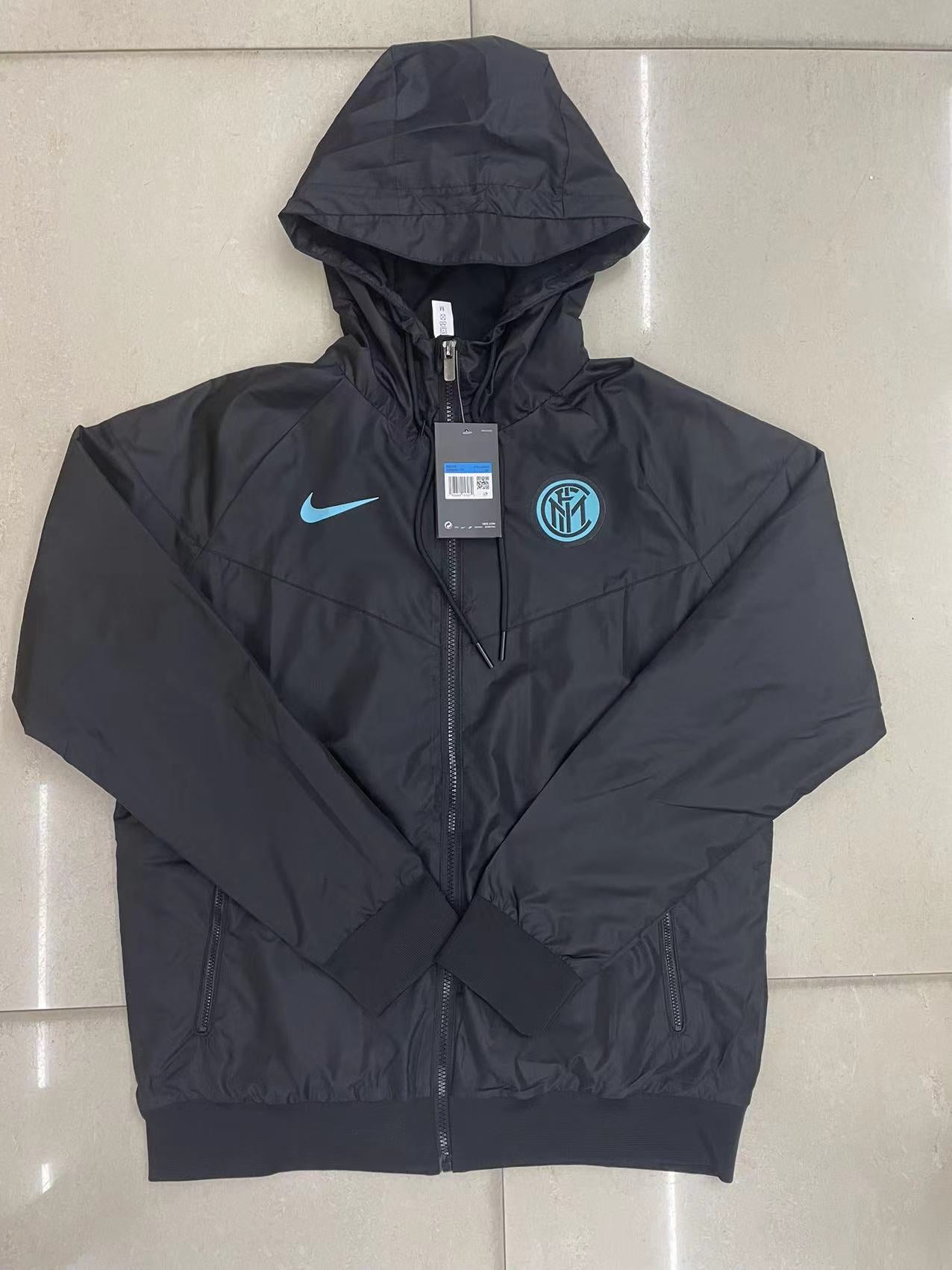 Inter Milan Windbreaker Jacket Black G119 2022-23