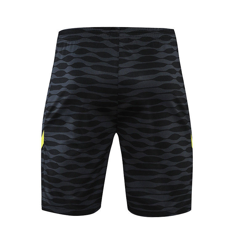 Chelsea Short Sleeve Set Black/Yellow 2022-23