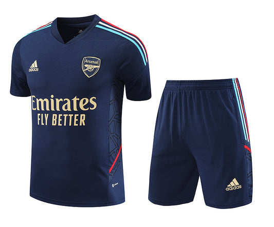 Arsenal Short Sleeve Set Navy 2023-24