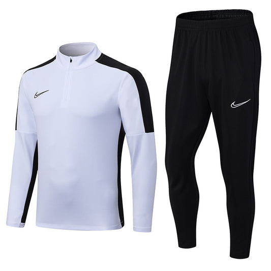 Dri-FIT Zipped Tracksuit White/Black