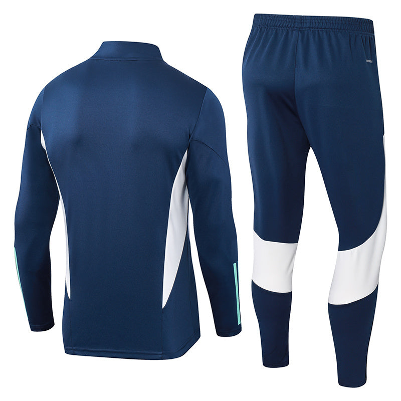Ajax Long Sleeve Zipped Tracksuit Navy 2023-24