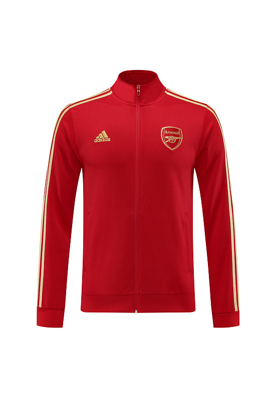 Arsenal Zipped Long Sleeve Tracksuit Red/Navy 2023-24