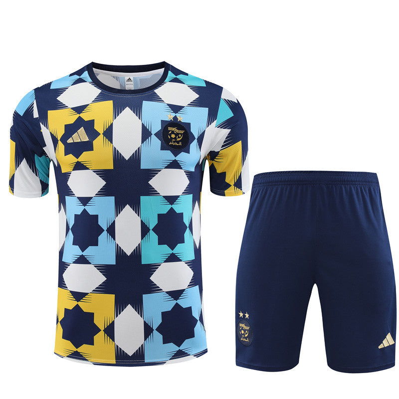 Algeria Short Sleeve Set Navy 2023-24