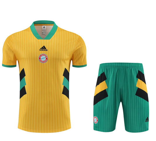 Bayern Munich Short Set Yellow/Green 2023-24