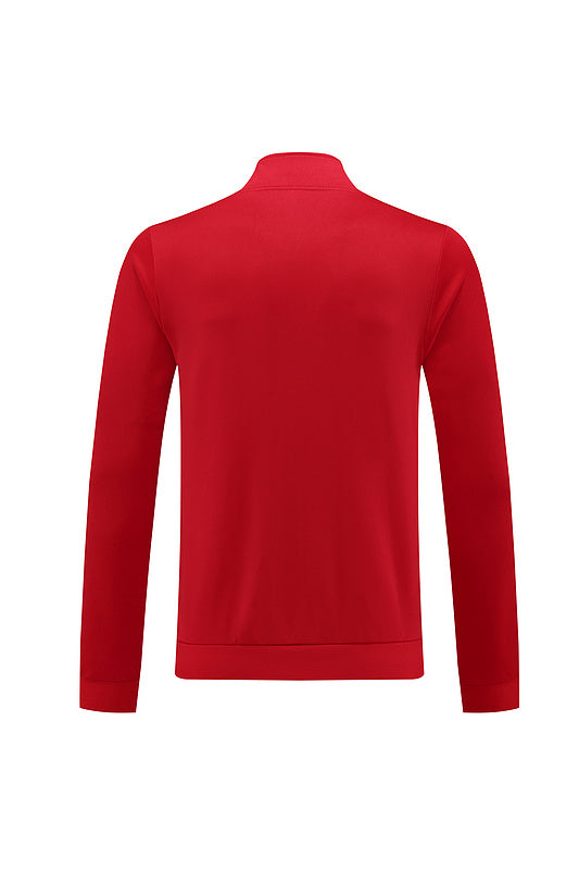 Arsenal Zipped Long Sleeve Tracksuit Red/Navy 2023-24