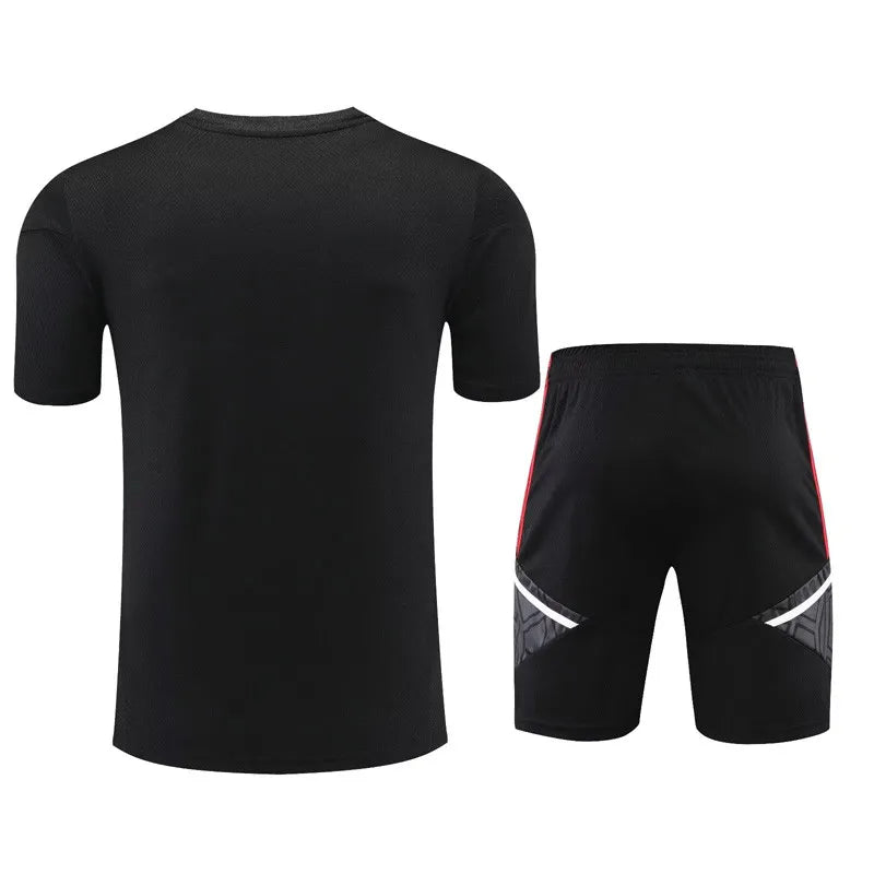 Manchester United Short Sleeve Set Black/Red 2023-24