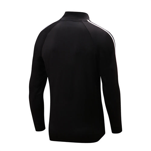 Manchester United Long Sleeve Zipped Tracksuit Black/Black 2022-23