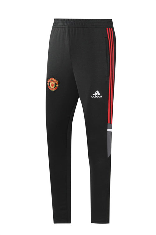 Manchester United Long Sleeve Zipped Tracksuit Black/Red 2022-23