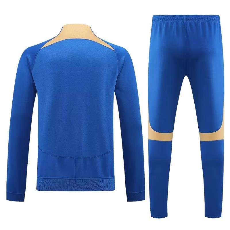 Chelsea Long Sleeve Zipped Tracksuit Blue 2023-24