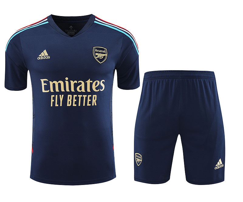 Arsenal Short Sleeve Set Navy 2023-24