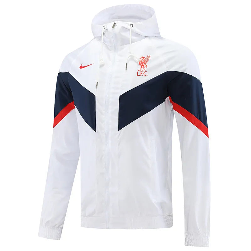 Liverpool Windbreaker White/Red 2022-23