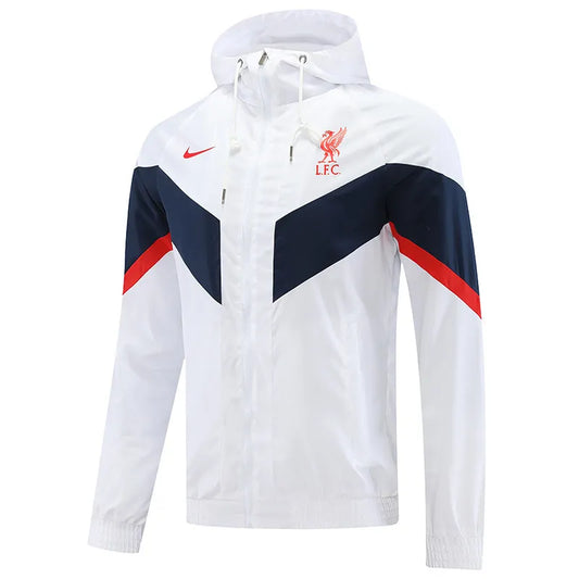 Liverpool Windbreaker White/Red 2022-23