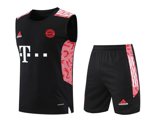 Bayern Munich Vest Set Black/Red 2022-23