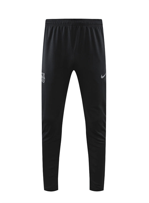 Barcelona Long Sleeve Zipped Tracksuit Grey/Black 2022-23