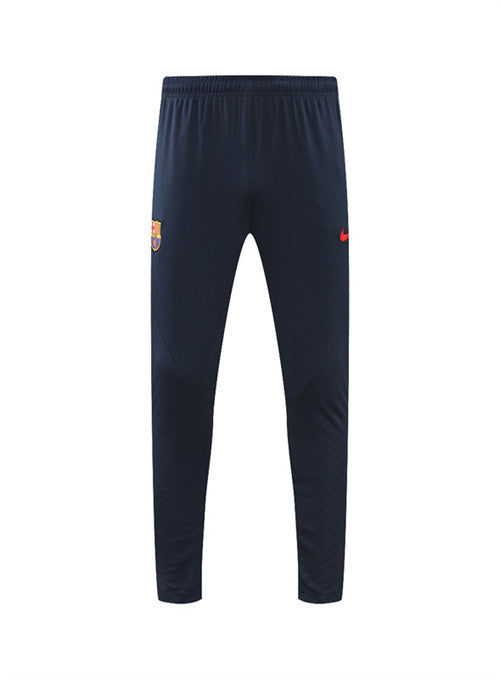 Barcelona Long Sleeve Tracksuit Navy/Blue 2022-23