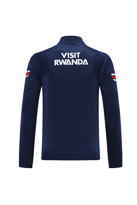 PSG Paris Saint German Long Sleeve Tracksuit Blue/White/Red 2022-23