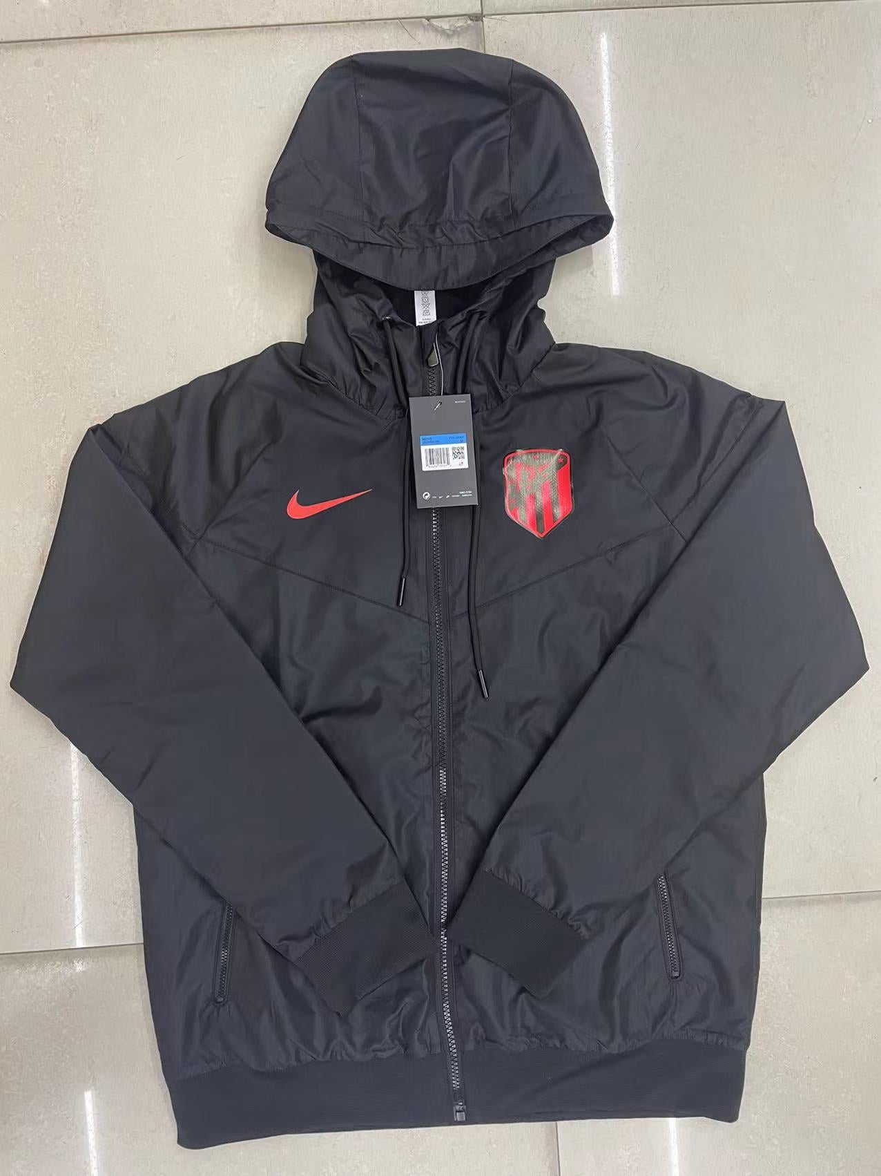Atletico Madrid Windbreaker Jacket Black G116 2022-23