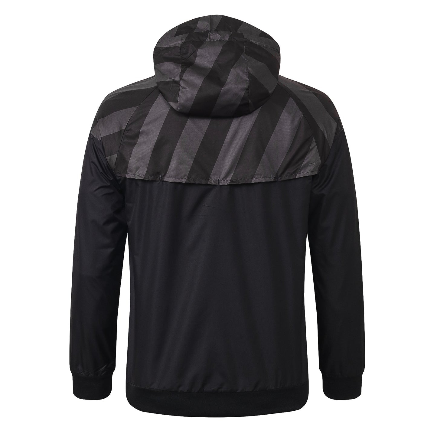 Milan Windbreaker Jacket Tracksuit Black/Gold G062 2022-23