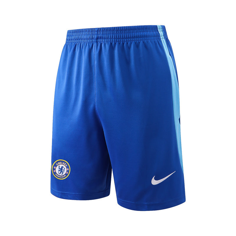 Chelsea Short Sleeve Set Blue/Cyan 2022-23