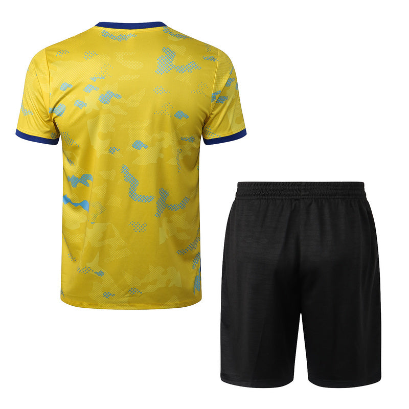 Chelsea Short Sleeve Set Yellow/Black 2022-23