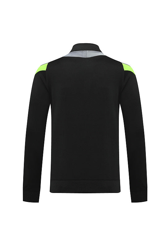 Dri-FIT Zipped Tracksuit Black/Grey/Neon