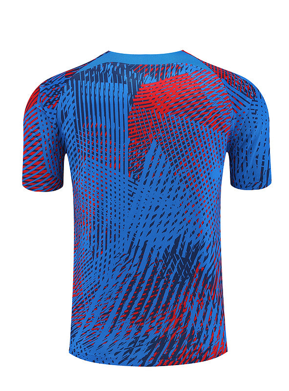 PSG Paris Saint German Short Sleeve Set Blue/Red 2022-23