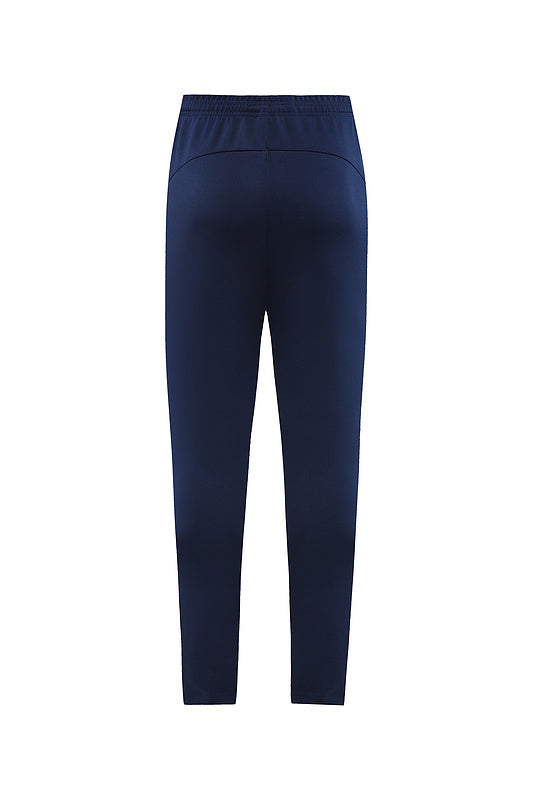 PSG Paris Saint German Long Sleeve Zipped Tracksuit White/Navy 2022-23