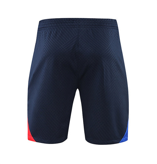 Barcelona Short Sleeve Set Navy/Red 2022-23