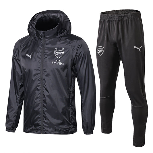 Arsenal Windbreaker Jacket Tracksuit Black G015 2022-23