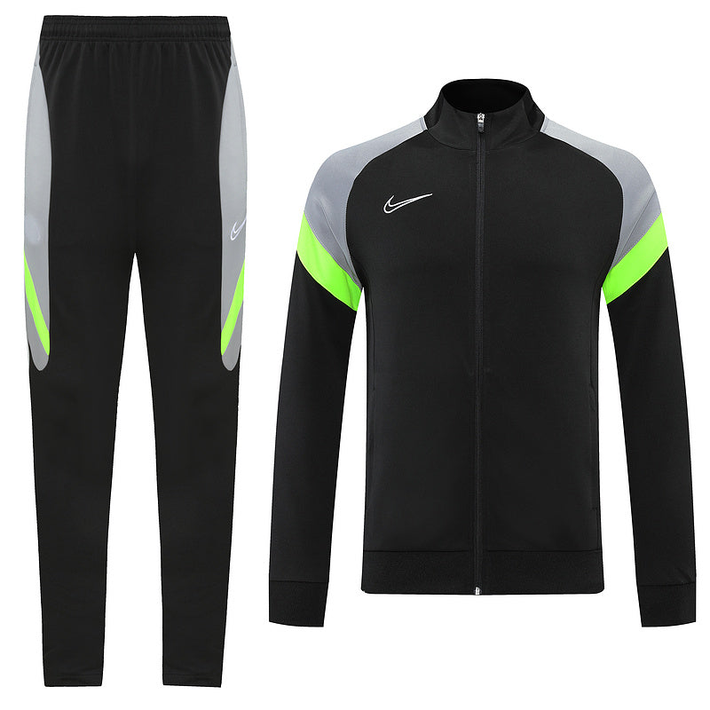 Dri-FIT Zipped Tracksuit Black/Grey/Neon