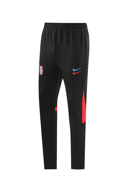Barcelona Long Sleeve Zipped Tracksuit Black 2022-23