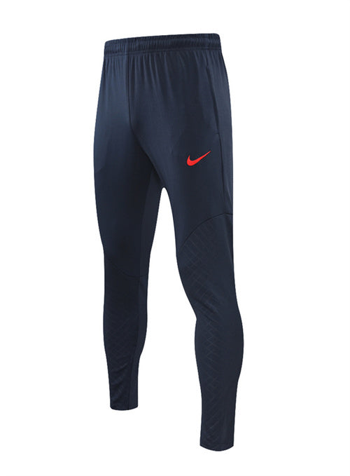 Barcelona Long Sleeve Tracksuit Navy/Blue 2022-23