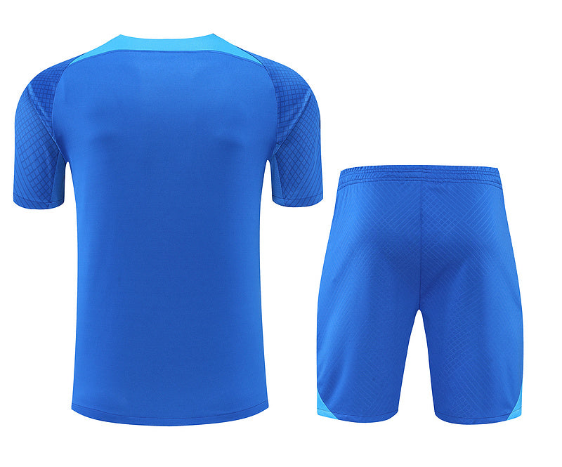 Chelsea Short Sleeve Set Blue/Light Blue 2022-23